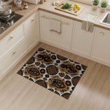 Heritage Tribal African Mask Motif Rug