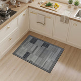 Modern Geometric Black White No. 16 Area Rug