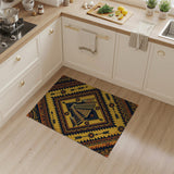 Tribal Pyramid Geometric Area Rug