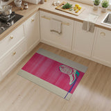 Pink Cowboy Boot Area Rug
