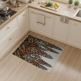 Cascading Wisteria Floral Area Rug