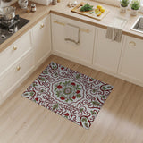 Ornate Strawberry Vine Fruit Area Rug