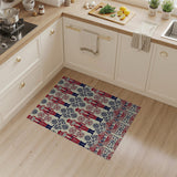 Nutcracker Soldier Holiday Pattern Area Rug