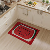 Watermelon Slice Fruit Area Rug