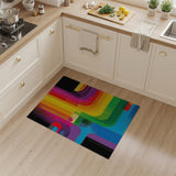 Vibrant Geometric Multi-Color No. 10 Area Rug