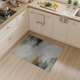 Abstract Beige Grey Neutral Area Rug