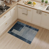 Midnight Stars Navy Geometric Area Rug