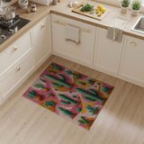 Vibrant Cactus Garden Multi-Color Area Rug