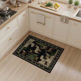 Southwestern Deer and Forest Area Rug