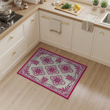 Ornate Pink Persian Area Rug