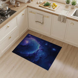 Cosmic Nebula Swirl Area Rug