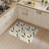 Vibrant Footprint Trail Multi-Color Area Rug