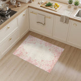 Pink Floral Vintage No. 21 Area Rug