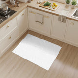 Grey Geometric Grid Grey Area Rug