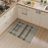 Beige Brown Dotted Geometric Area Rug