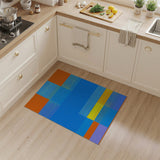 Multi-color and Patterns Vibrant Multi-Color Geometric Dot Area Rug