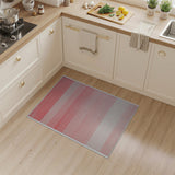 Gradient Pink Stripe Area Rug