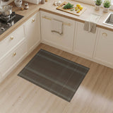 Geometric Modern Brown and Tan Brown Tan Plaid Check Area Rug