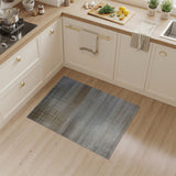 Distressed Brown Tan Pebble Texture Area Rug