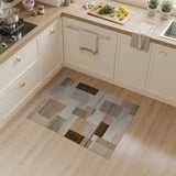 Geometric Modern Beige and Neutral Neutral Geometric Abstract Area Rug