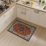 Persian Red Medallion Area Rug