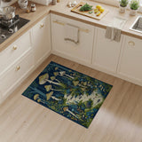 Enchanted Mushroom Forest Path Rug