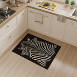 Zebra Hide Area Rug