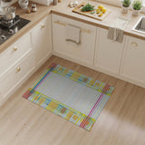 Geometric Modern Vibrant Multi-Color Geometric Dot Area Rug
