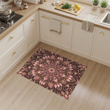 Mandala Pink Floral Mandala Area Rug