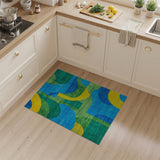 Vibrant Geometric Abstract Multi-color and Patterns Area Rug