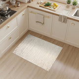 Beige Geometric Modern No. 5 Area Rug