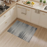 Sweeping Grey Streak Abstract Area Rug