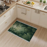 Moonlit Fern Forest Area Rug