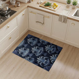 Purple Art Deco Fountain Cascade Rug