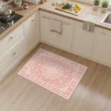 Pink Floral Vintage No. 27 Area Rug