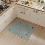 Playful Balloon Maze Geometric Area Rug
