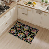 Multi-color and Patterns Vibrant Multi-Color Floral Persian Area Rug