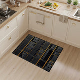 Industrial Warehouse Shelving Area Rug