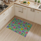 Vibrant Daisy Meadow Area Rug