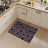 Purple Witchy Cauldron Area Rug