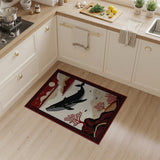 Humpback Whale Sunset Coastal Area Rug