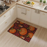 Autumn Pumpkin Harvest Area Rug