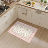 Pink Floral Vintage No. 16 Area Rug