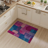 Vibrant Geometric Modern Vibrant Geometric Multi-Color Area Rug