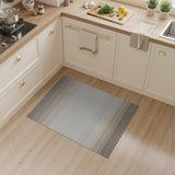 Modern Beige Grey Striped Area Rug