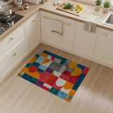 Vibrant Geometric Multi-Color No. 16 Area Rug