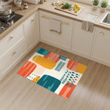 Bold Abstract Multi-Color Area Rug