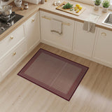 Red Red Border Traditional Persian Area Rug