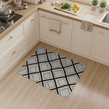 Geometric Diamond Line Area Rug