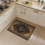 Elephant Medallion Persian Area Rug